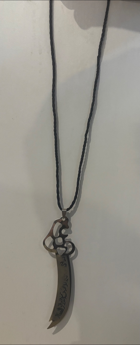 Large Sword Pendant Necklace - photo 2