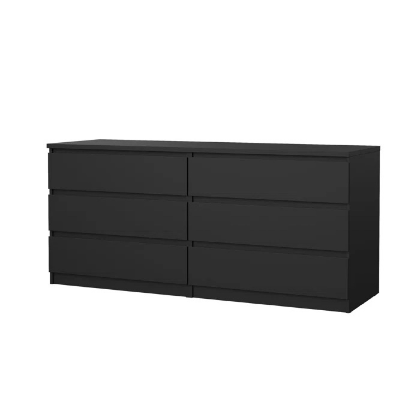 IKEA Hemnes Black-Brown Dresser - photo 2
