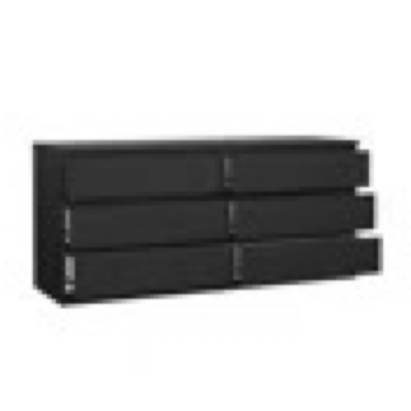 IKEA Hemnes Black-Brown Dresser