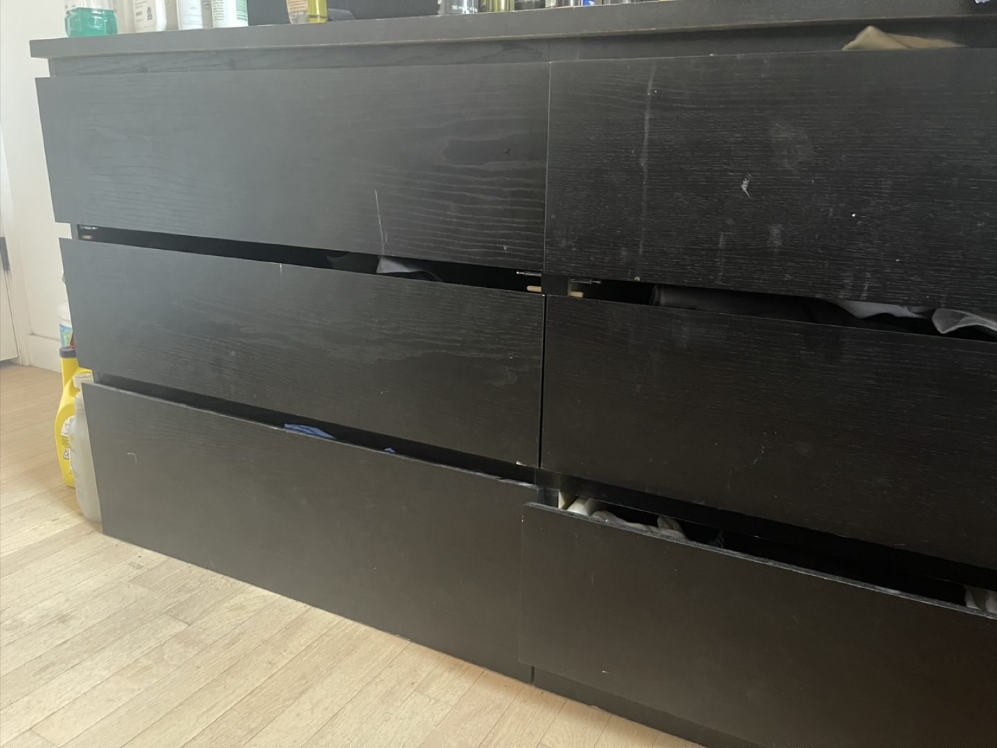 IKEA Hemnes Black-Brown Dresser - photo 4