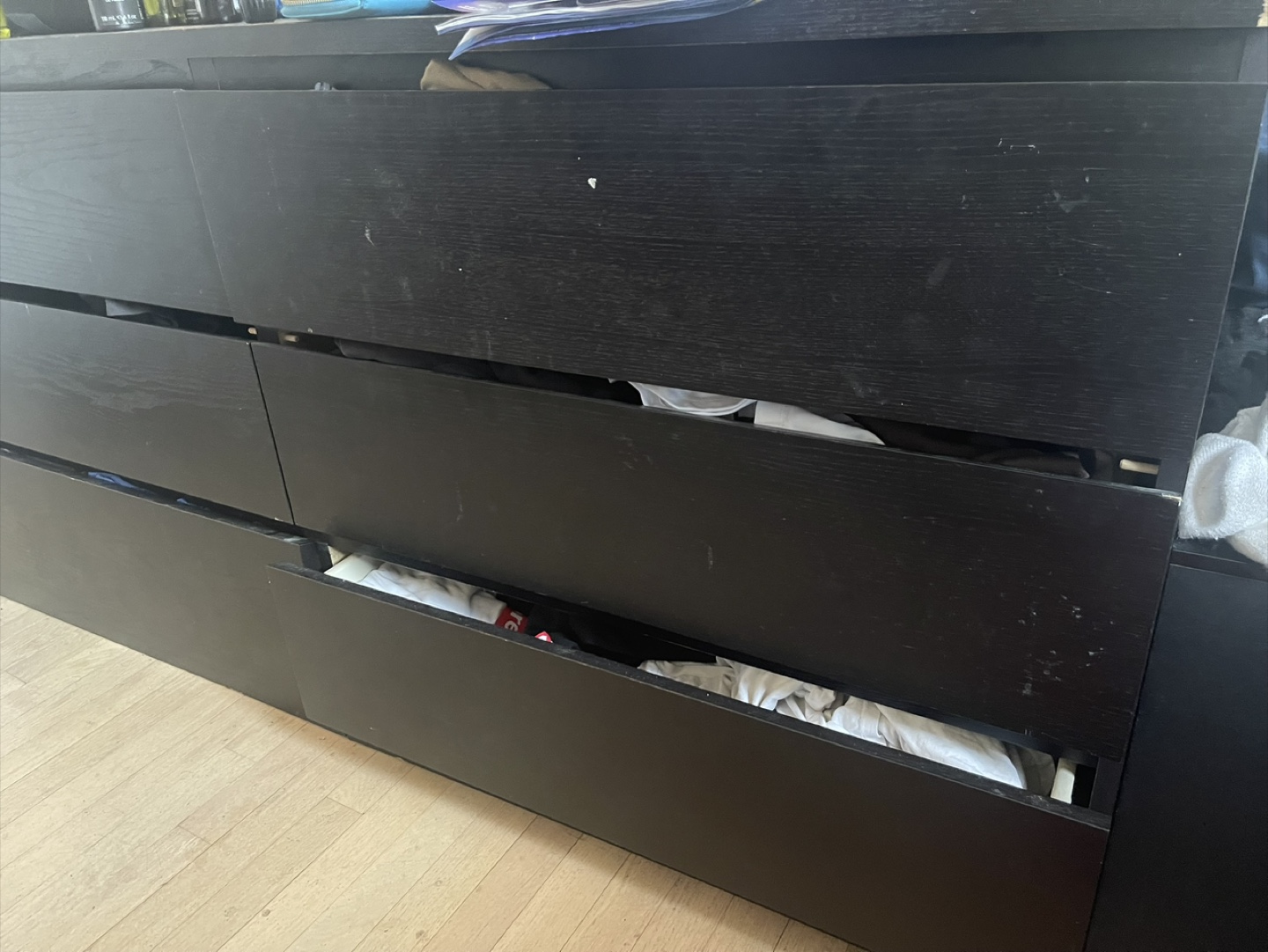 IKEA Hemnes Black-Brown Dresser - photo 3