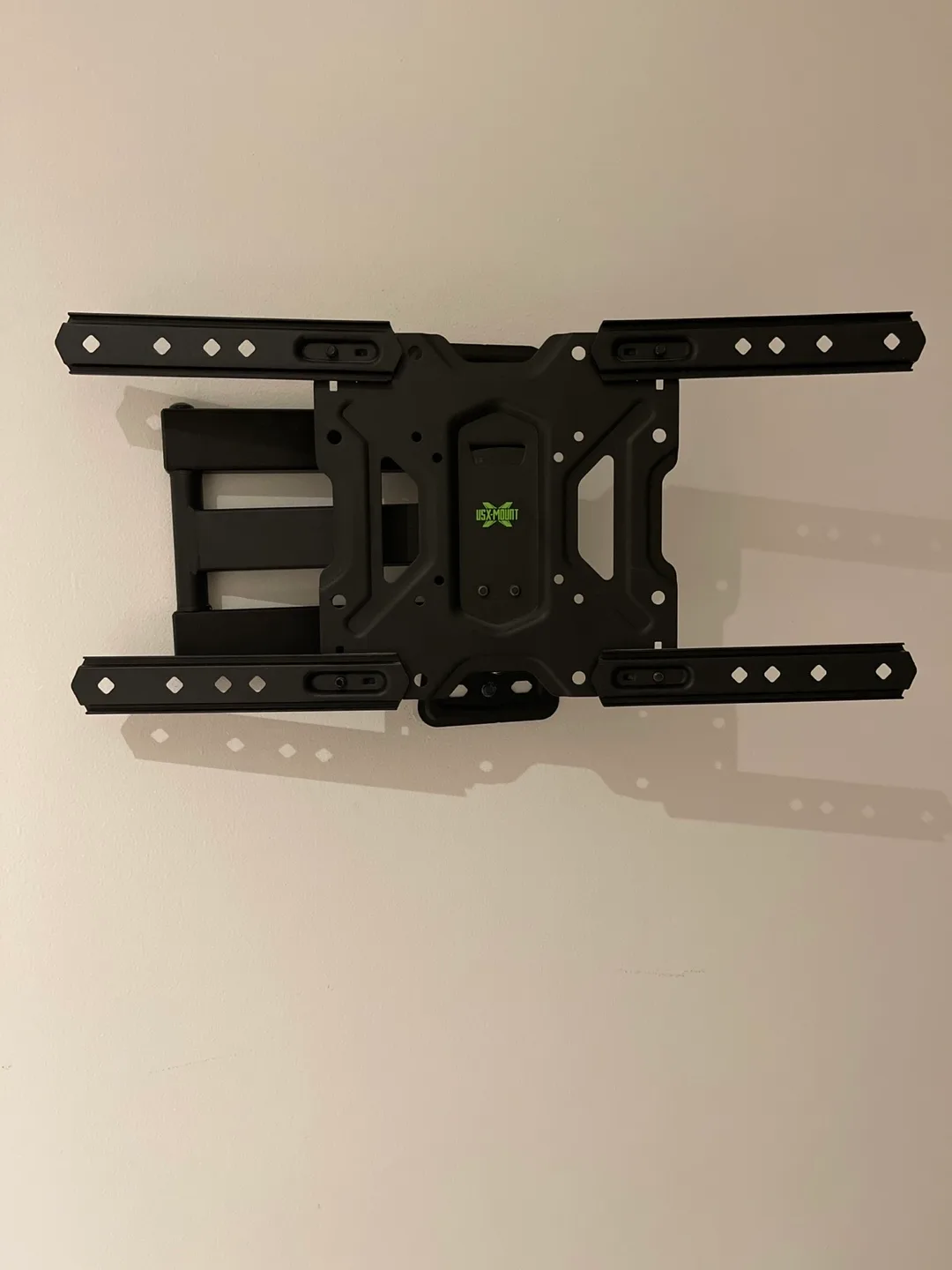 Black Articulating TV Wall Mount thumbnail