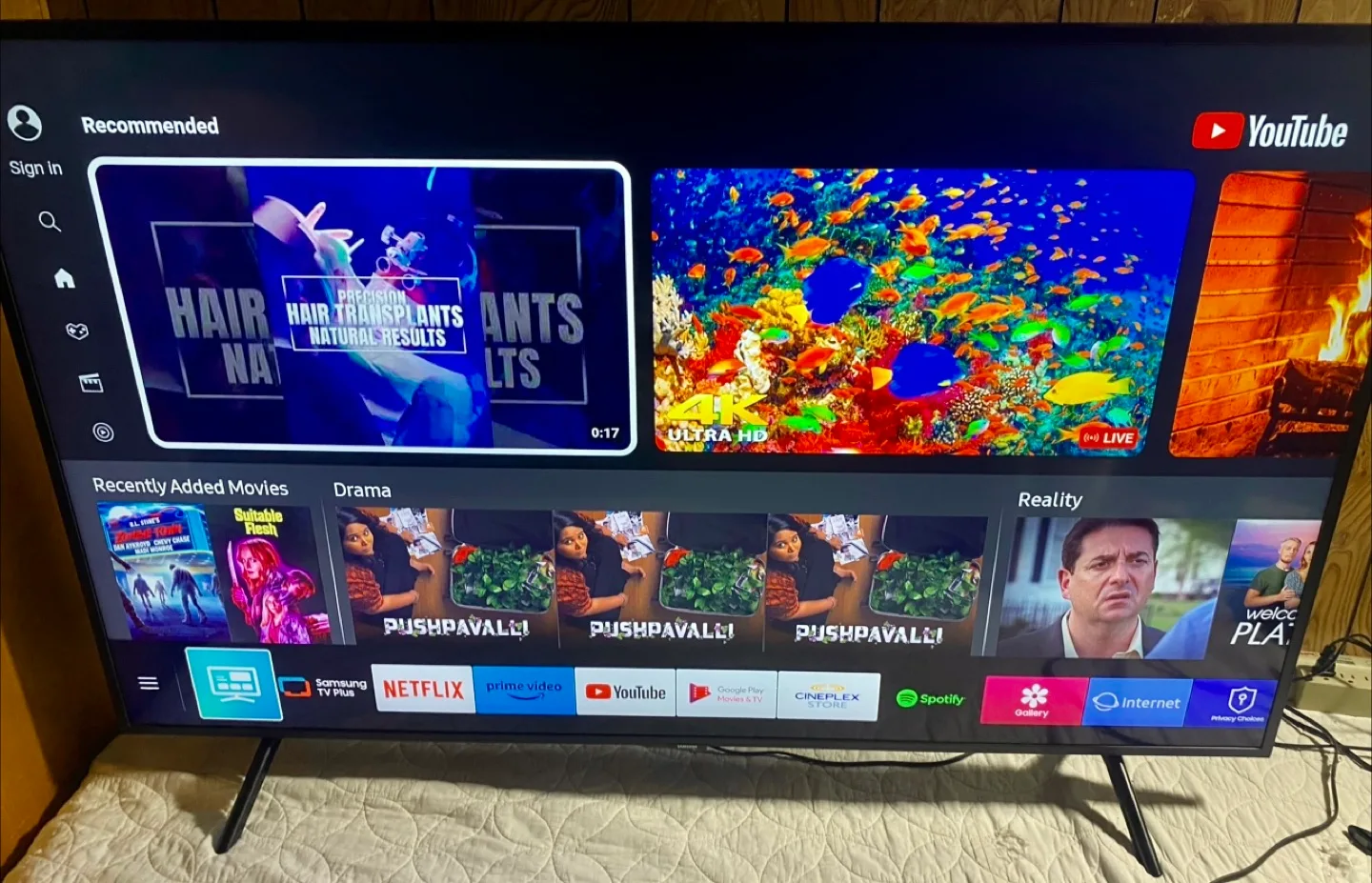 50” Samsung 4K Smart TV thumbnail