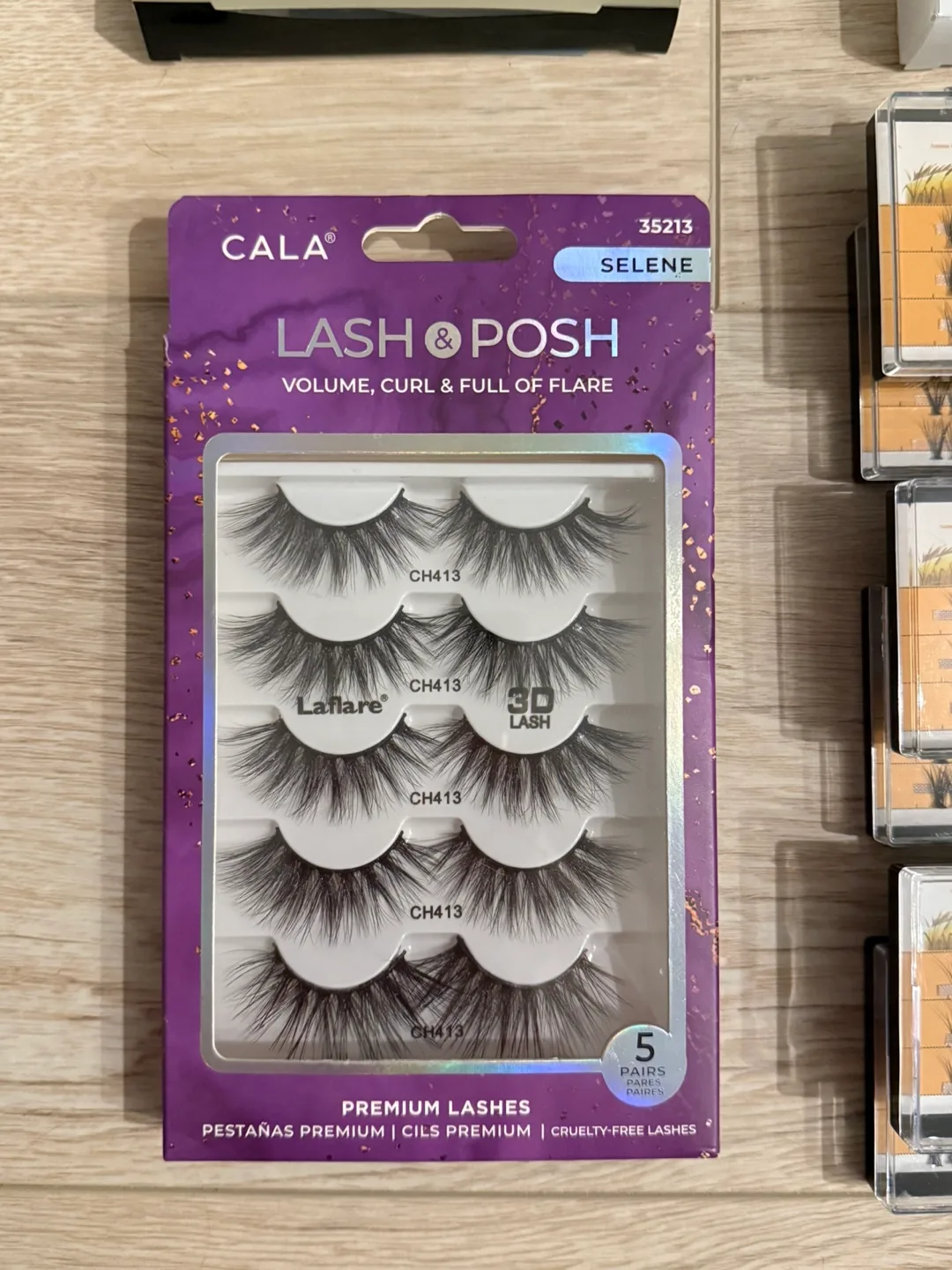Assorted False Eyelashes - Kiss, Cala, ProBeauty image indicator(3)
