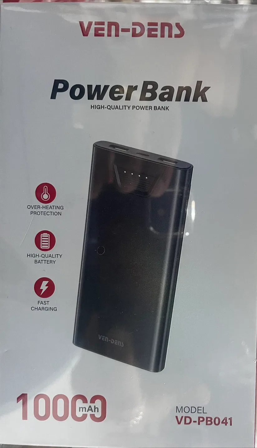 VEN-DENS 10000mAh Power Bank VD-PB041 thumbnail