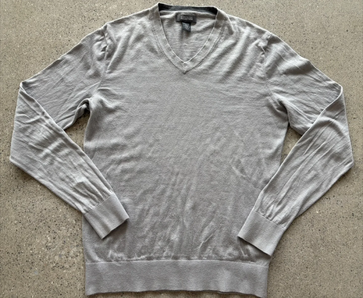 Kenneth Cole Reaction Grey Shirt - Size S thumbnail