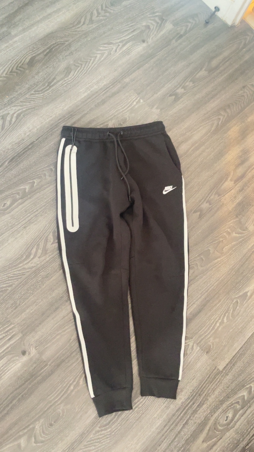 Reflective Nike Tech Fleece Black Pants - photo 2