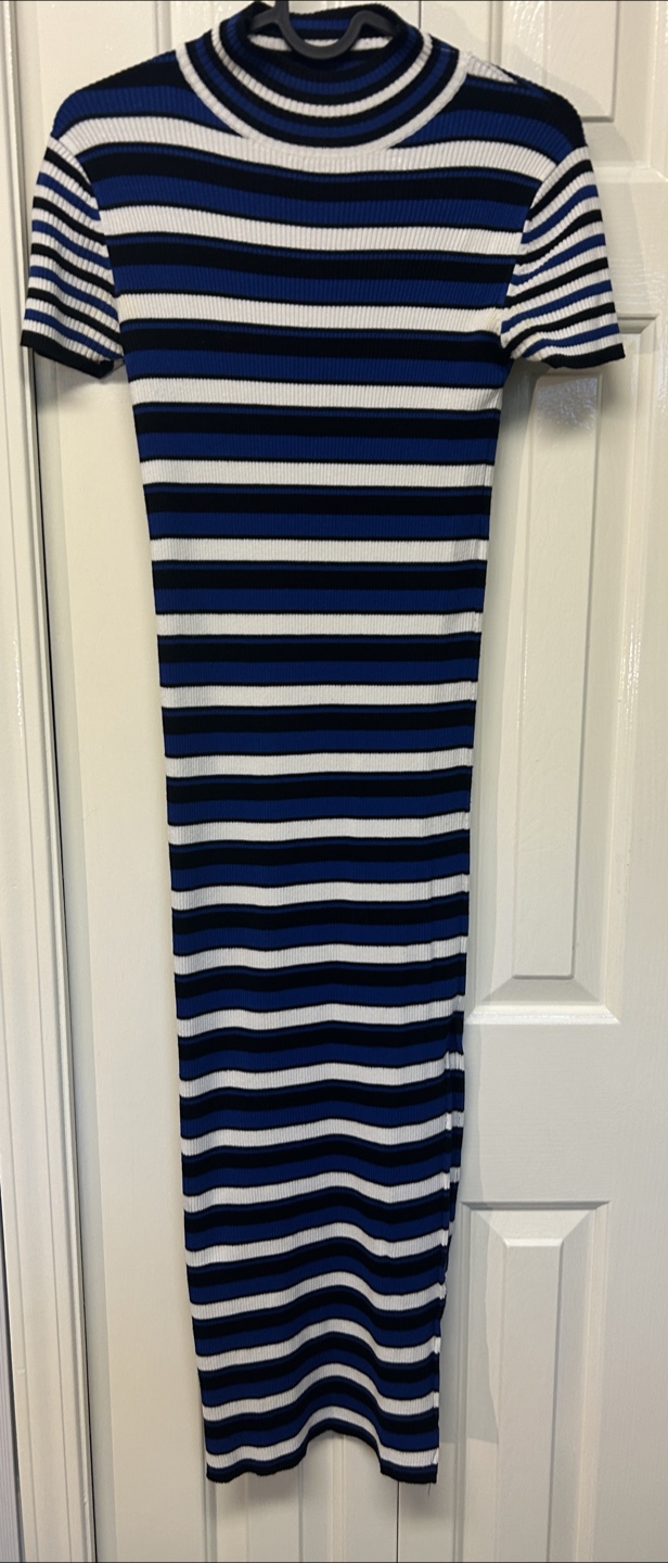 Zara Knit Striped Dress - Size S