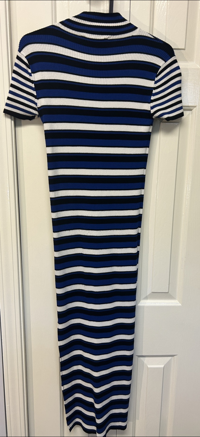 Zara Knit Striped Dress - Size S - photo 2