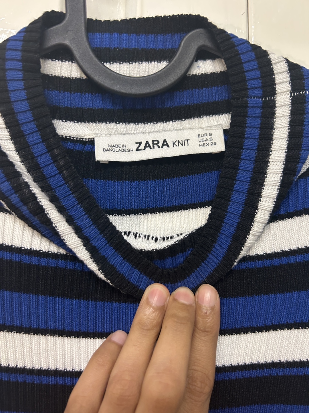 Zara Knit Striped Dress - Size S - photo 3