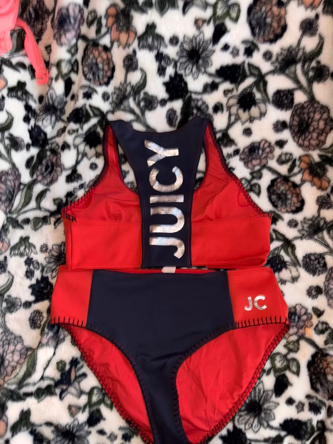 🥕Juicy Couture Two Piece Swimsuit - Size M thumbnail