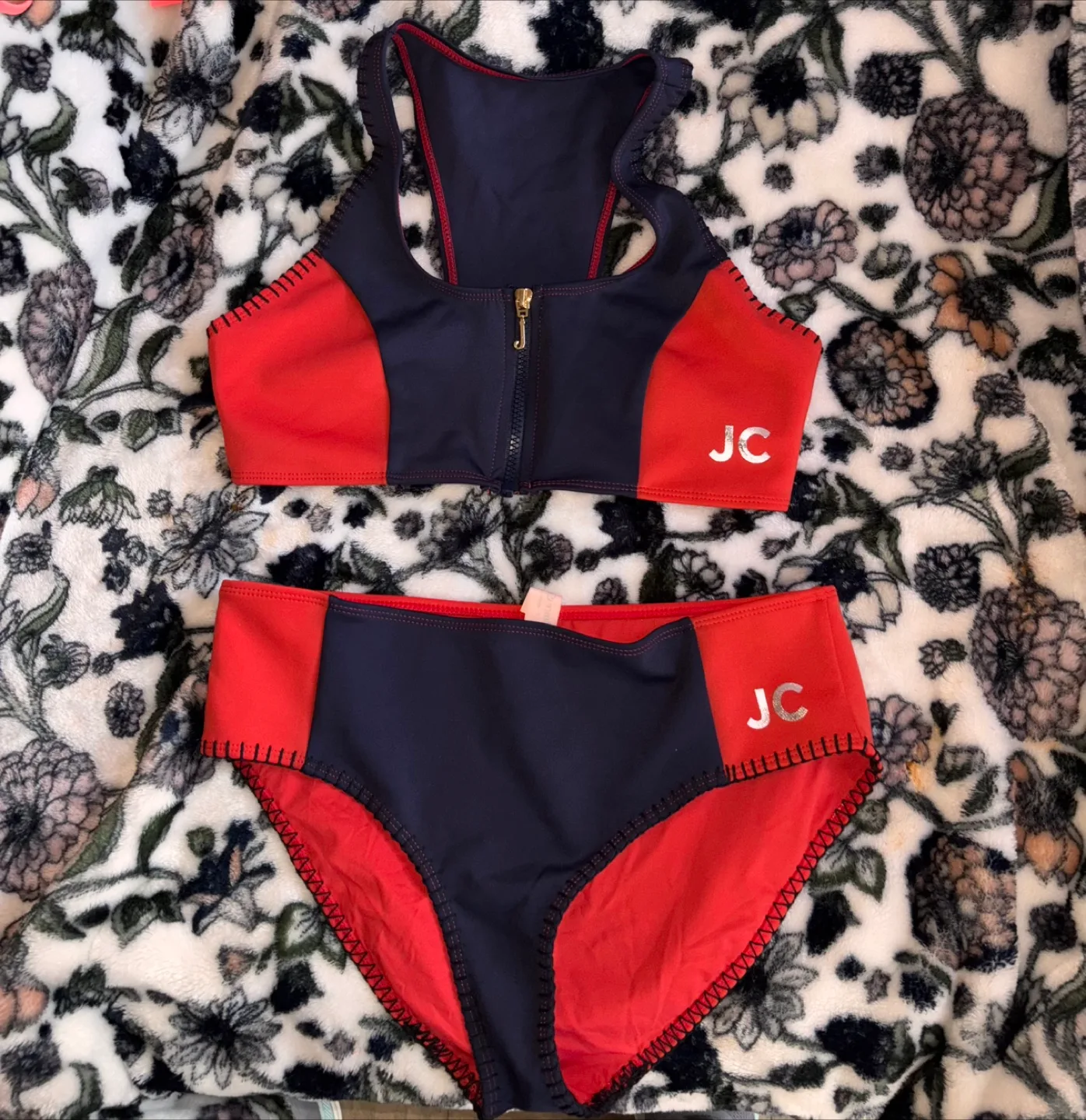 🥕Juicy Couture Two Piece Swimsuit - Size M image indicator(2)