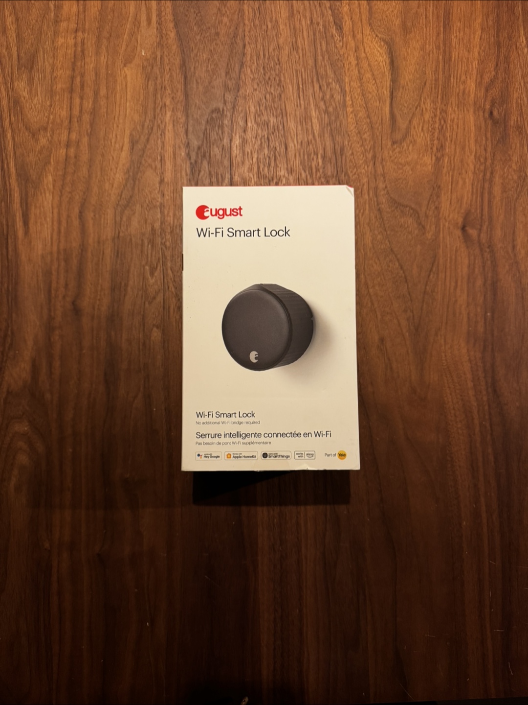 Black August Wi-Fi Smart Lock 4th Gen