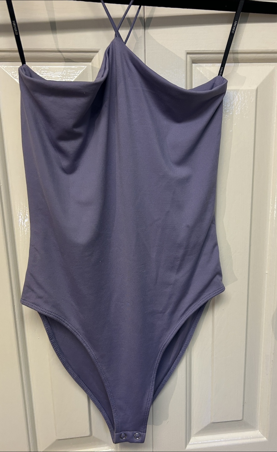 Forever 21 Purple Bodysuit - Size Small - photo 2