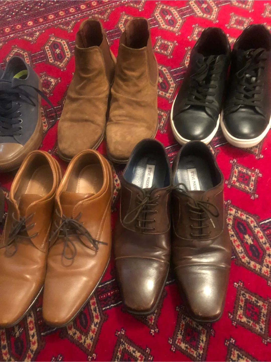 Assorted Men's Shoes: ALDO, Steve Madden image indicator(3)