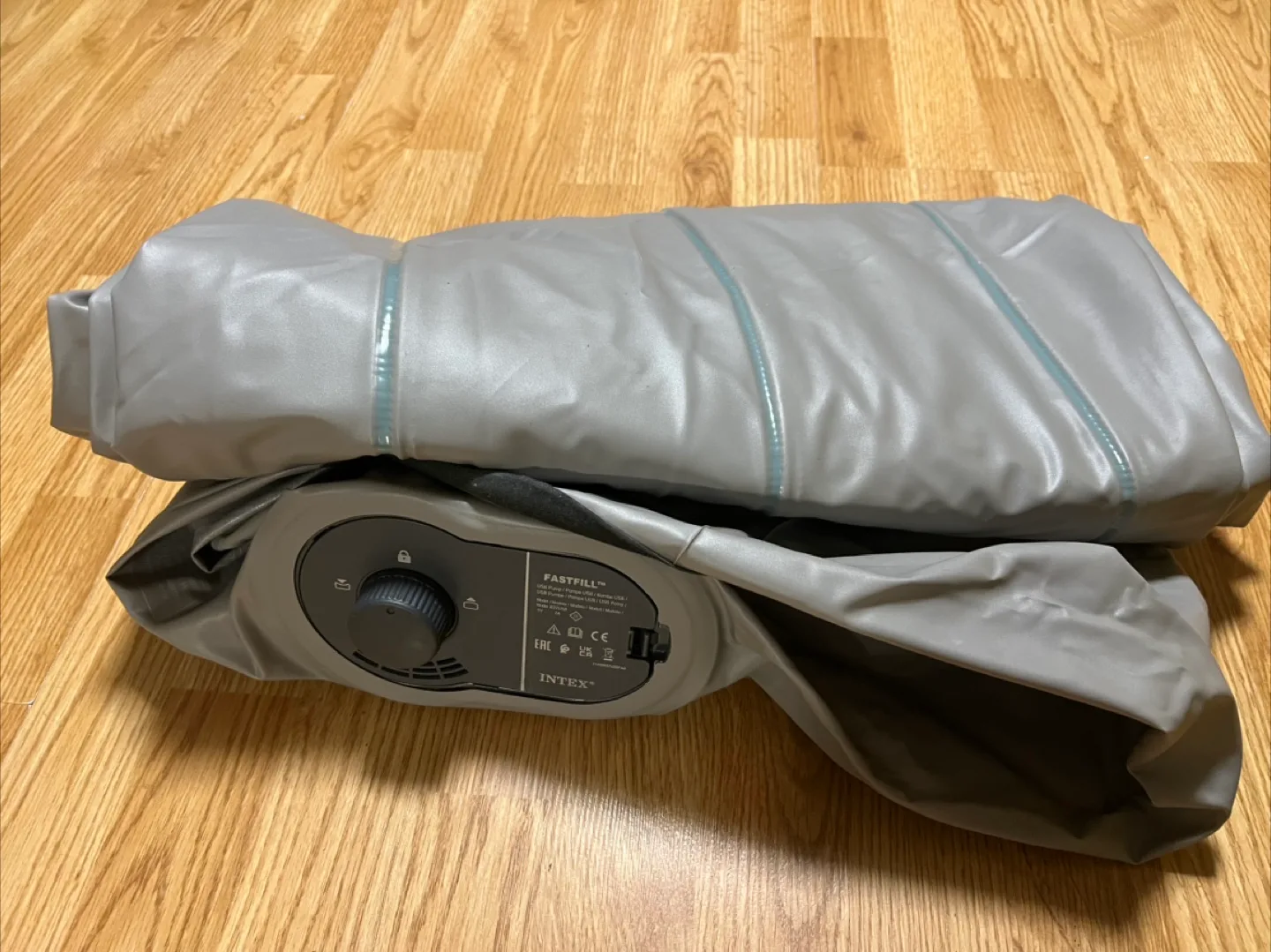 Intex FastFill Air Mattress thumbnail