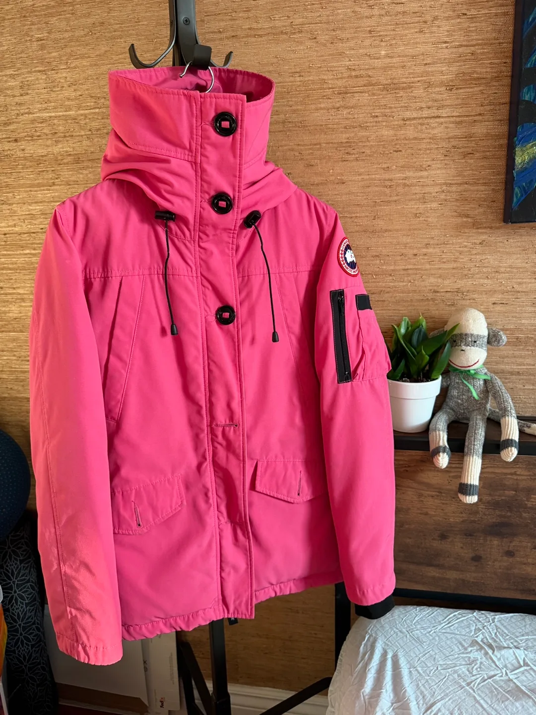 Real Canada Goose Jacket - Size M/M - Pink thumbnail