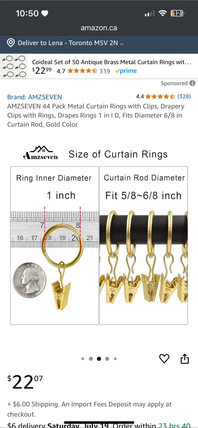Curtain Ring Clips - NEW image indicator(2)