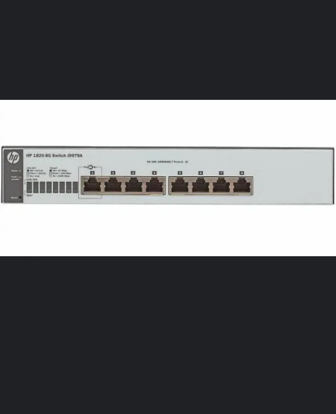 HP 1820-8G Switch J9979A image indicator(2)