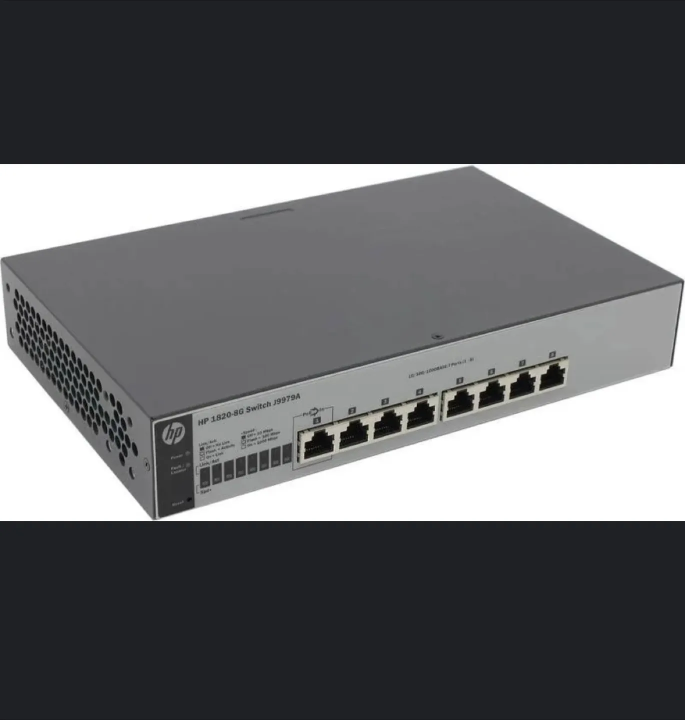 HP 1820-8G Switch J9979A image indicator(3)