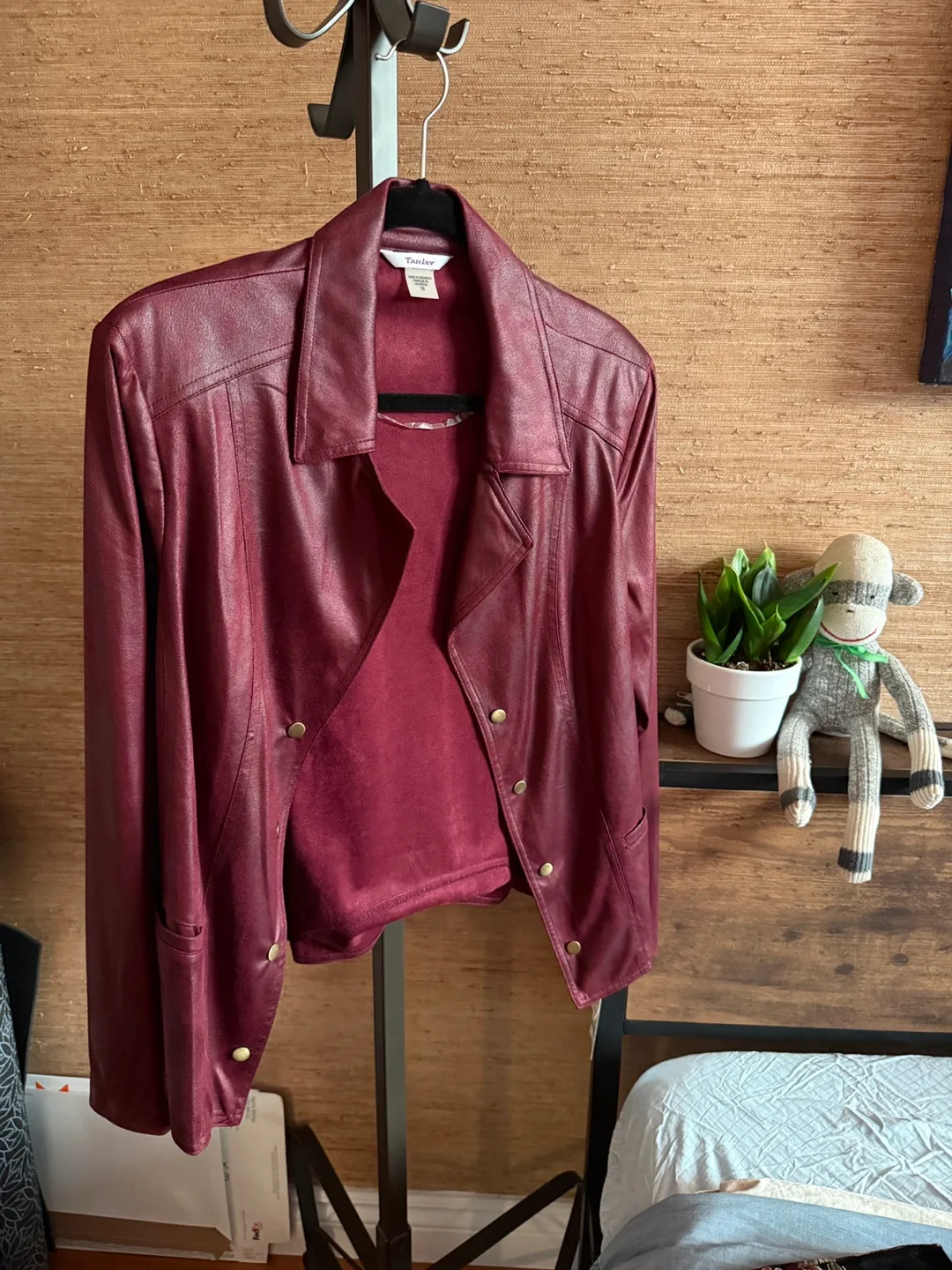 Brand New Maroon Jacket/Blazer - Size 16 thumbnail