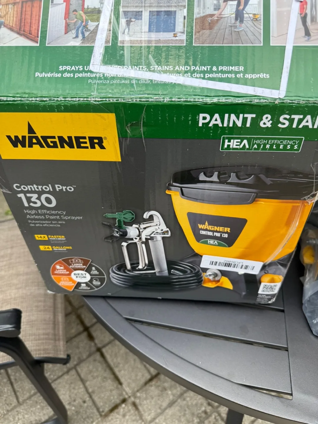 Wagner Control Pro 130 Airless Paint Sprayer thumbnail