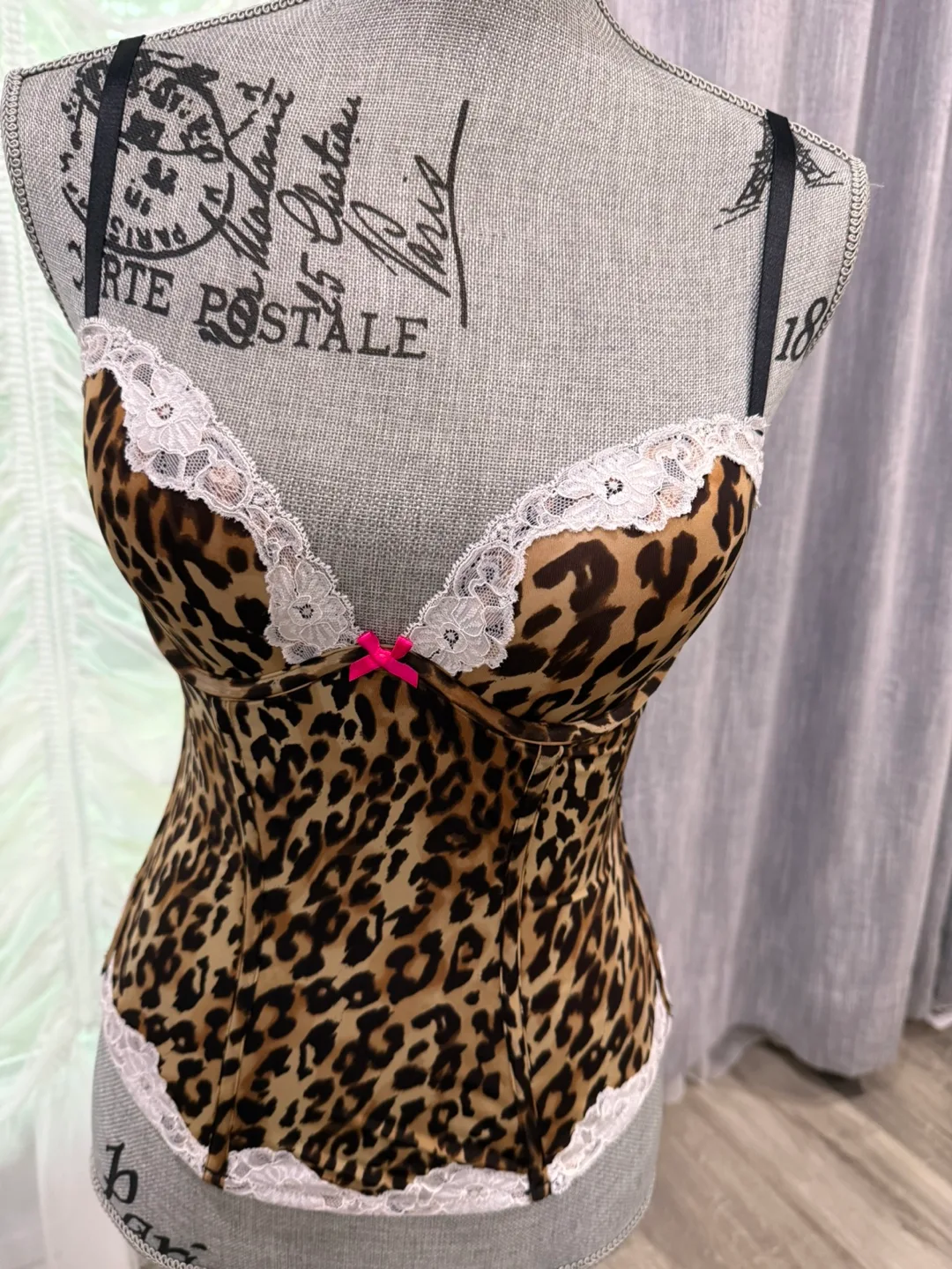 Victoria's Secret Leopard Bustier - Size S thumbnail