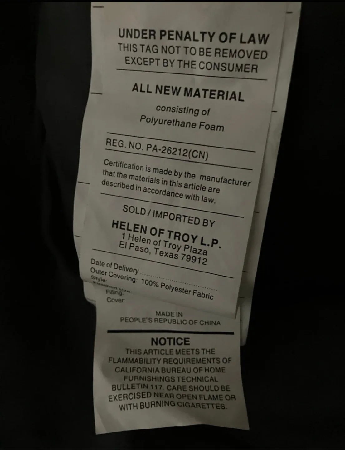 Sunbeam Full Cushion Massager- Box is worn image indicator(7)