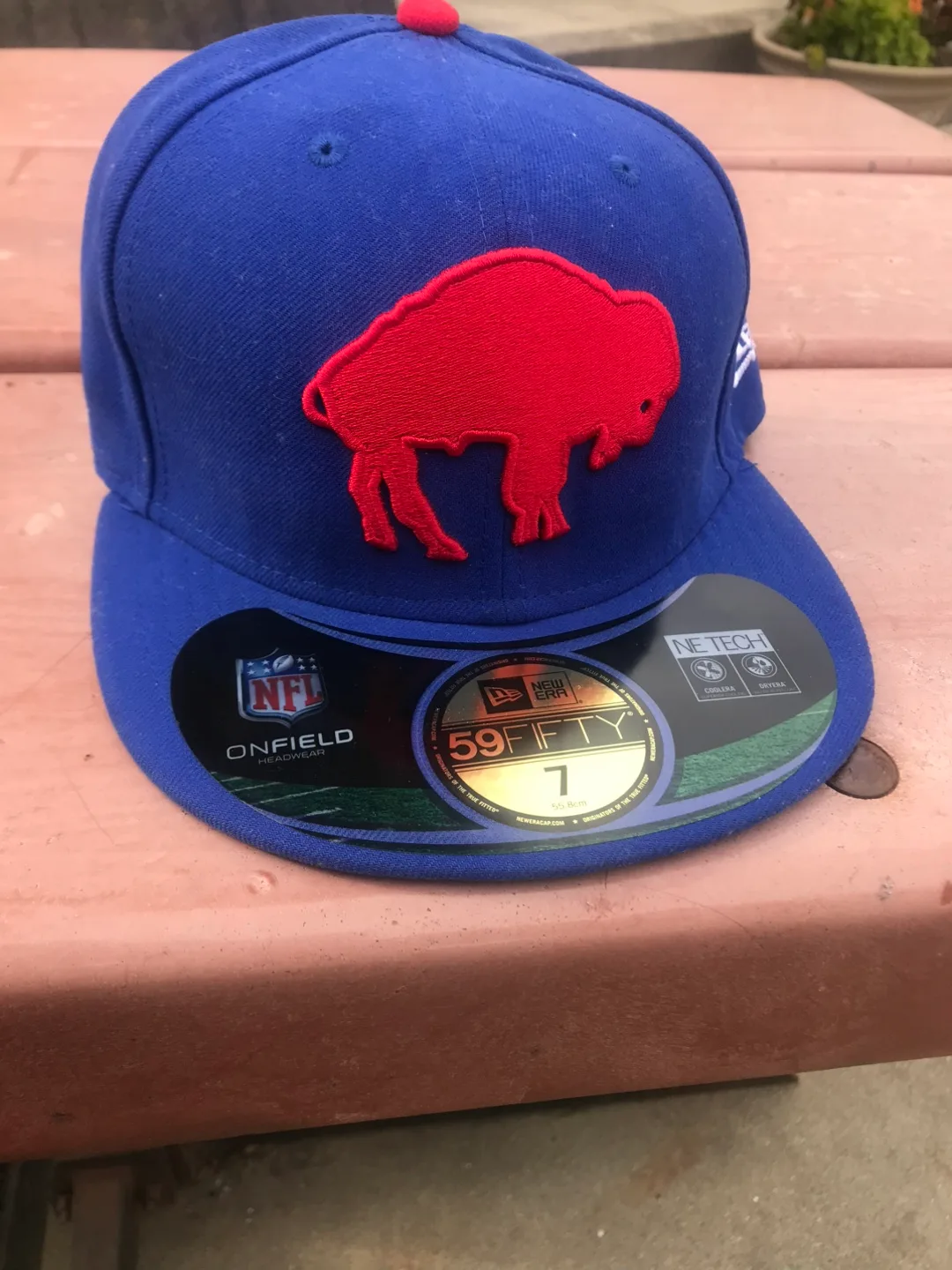 New Era 59FIFTY Buffalo Bills Hat Size 7 thumbnail