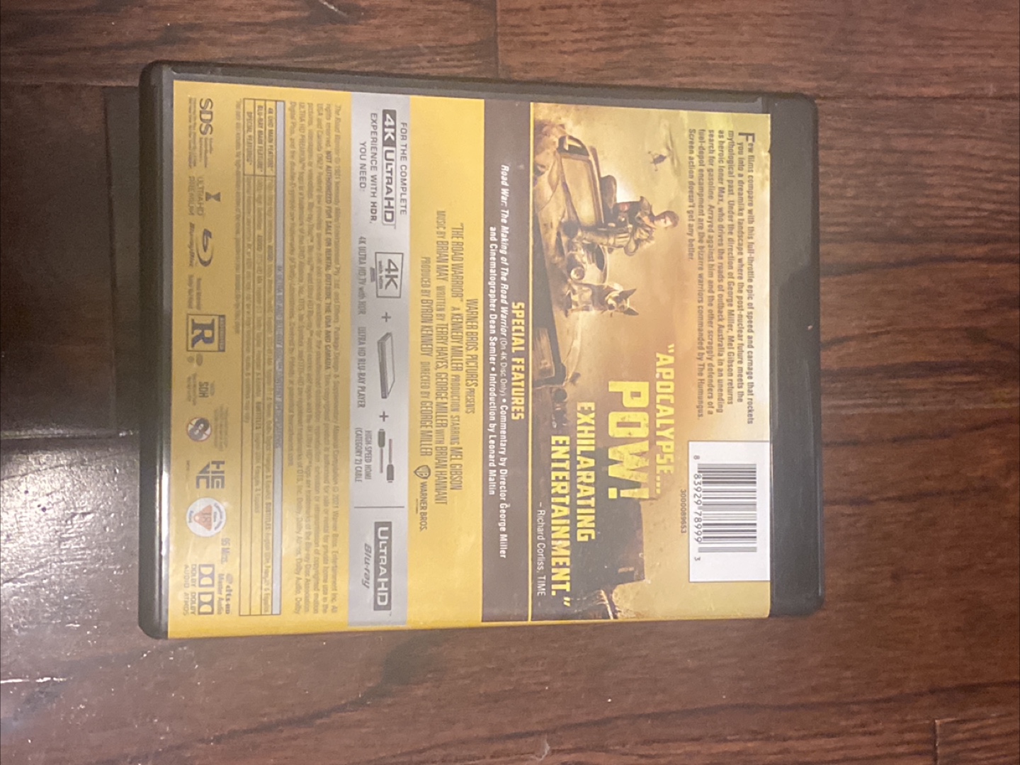 Mad Max: The Road Warrior 4K Ultra HD + Blu-ray