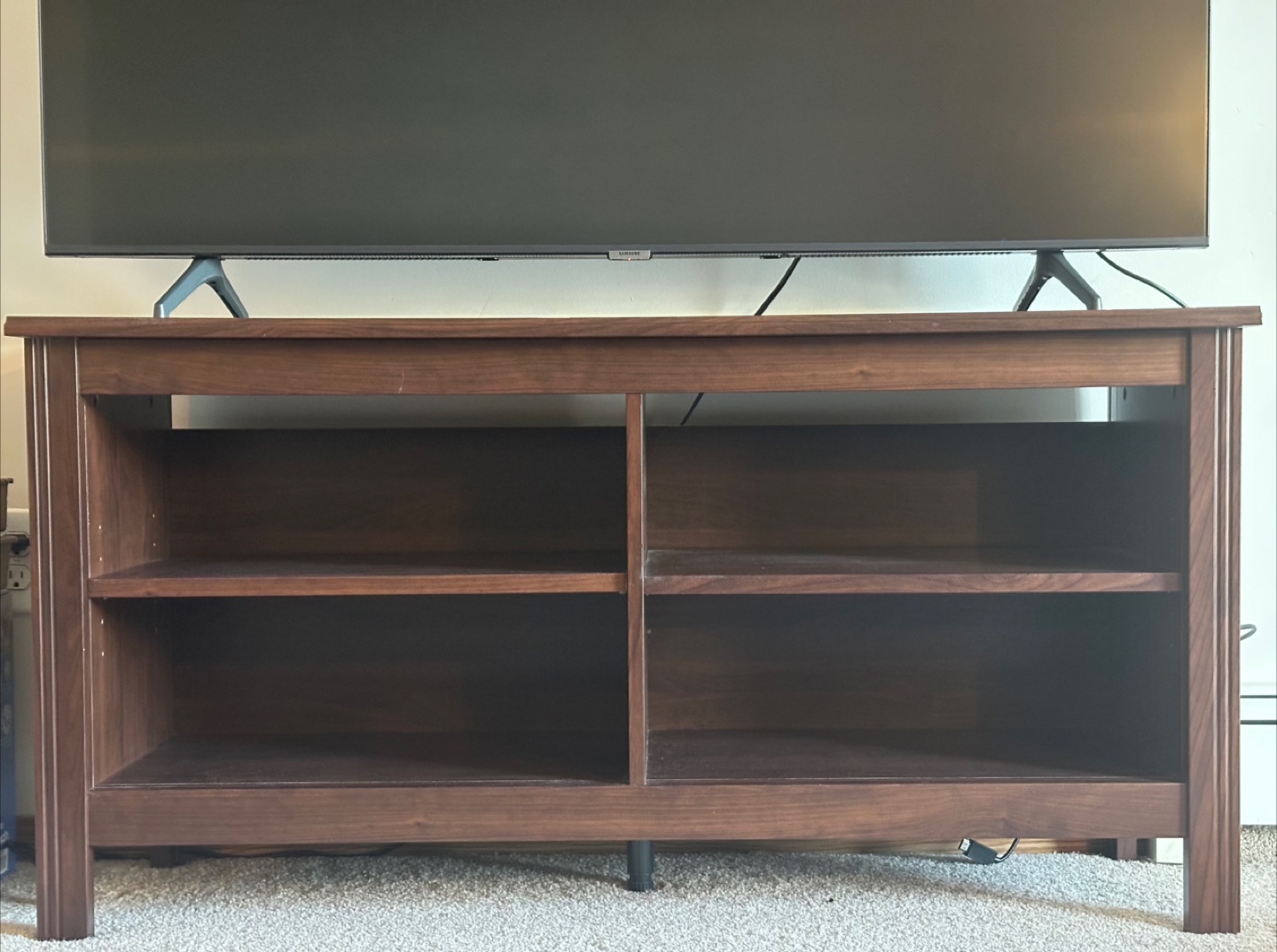 TV Stand - Brown Wood