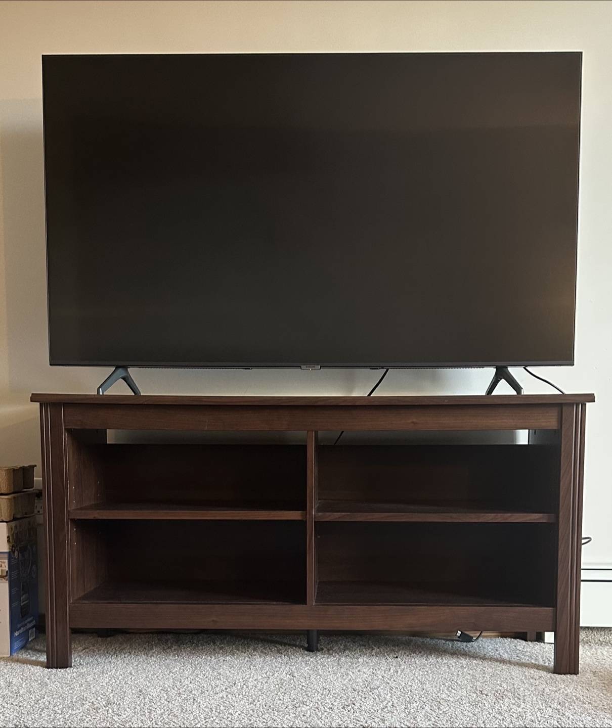 TV Stand - Brown Wood - photo 2