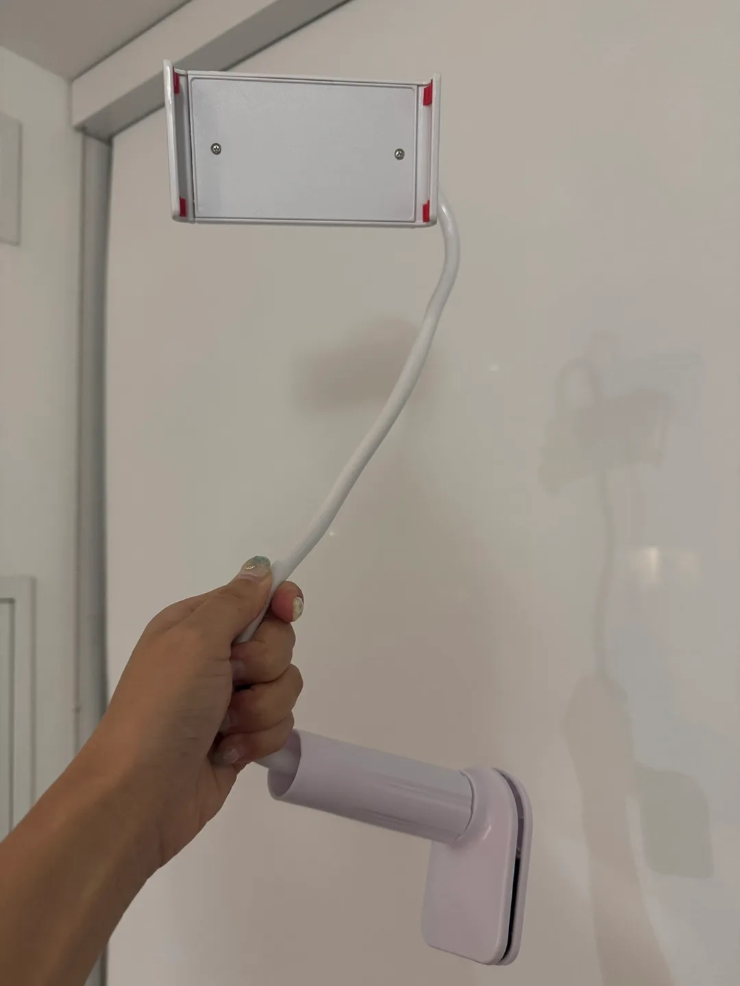 White Flexible Long Arm Tablet Holder thumbnail