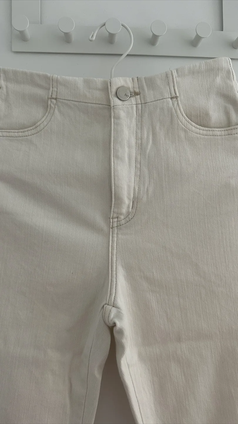 Cream/White Jeans - Size S image indicator(2)