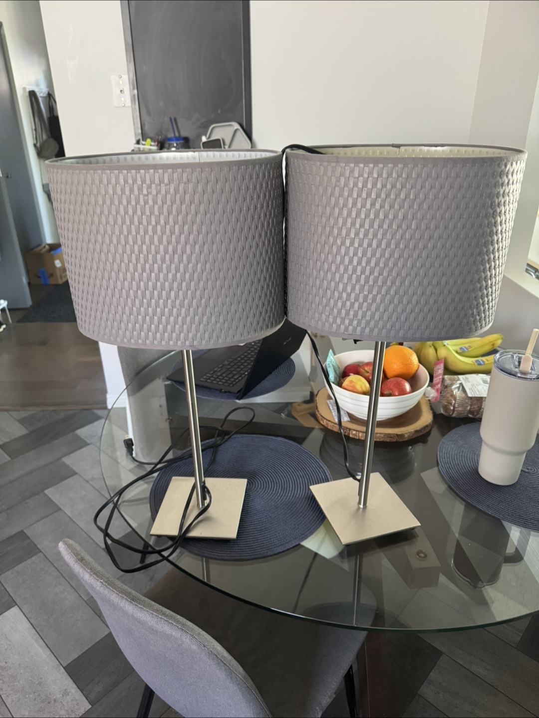 Pair of lamps