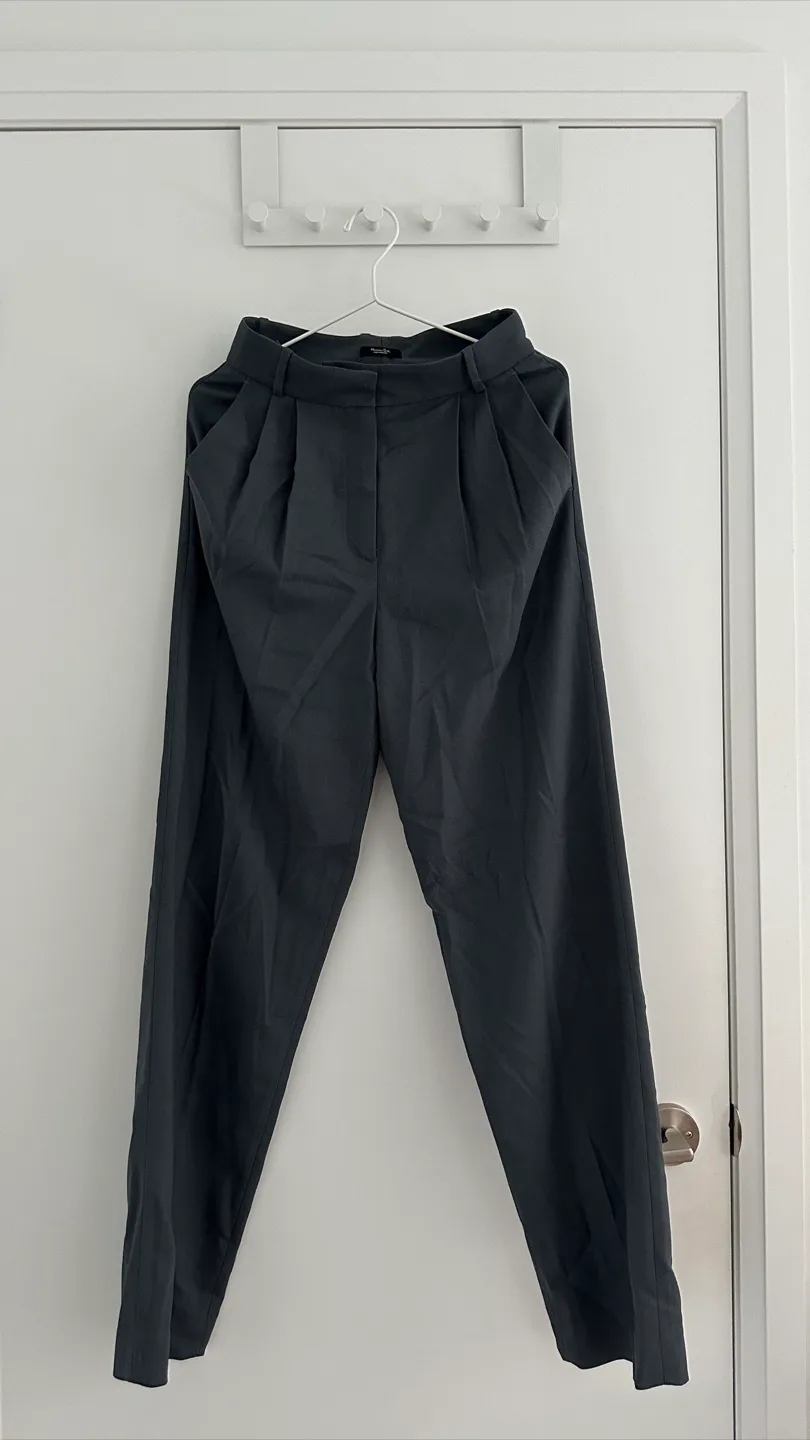 Massimo Dutti Grey Trousers thumbnail