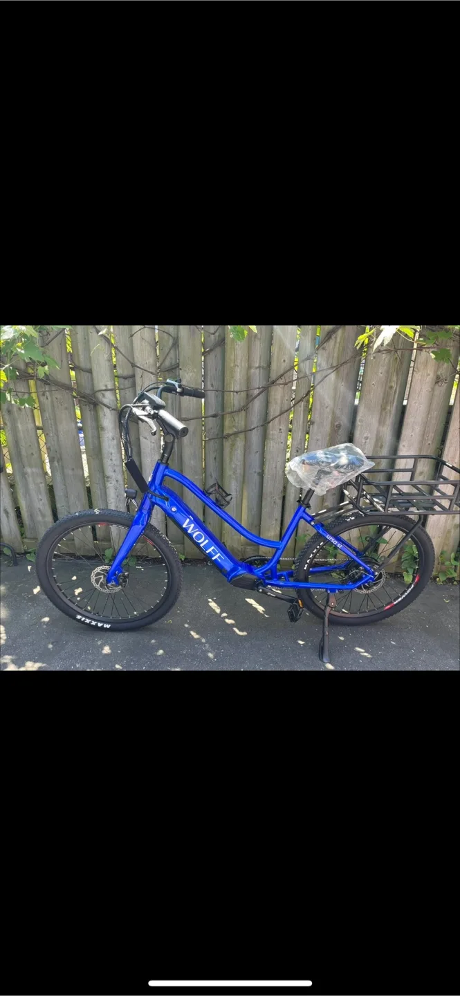 Wolff Ursa ST Electric Bike, Blue thumbnail