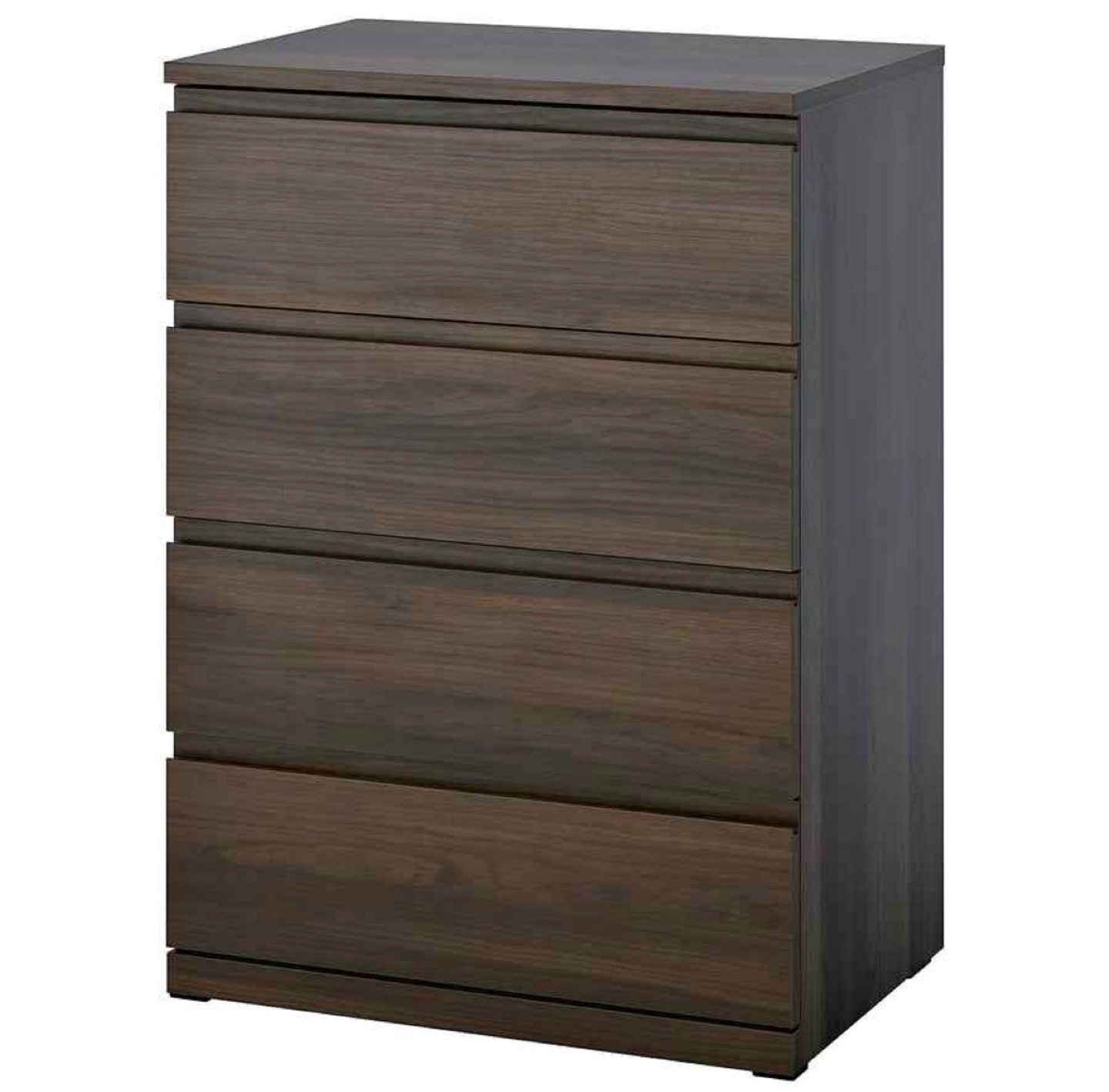 IKEA malm Black-Brown 4-Drawer Dresser - photo 4