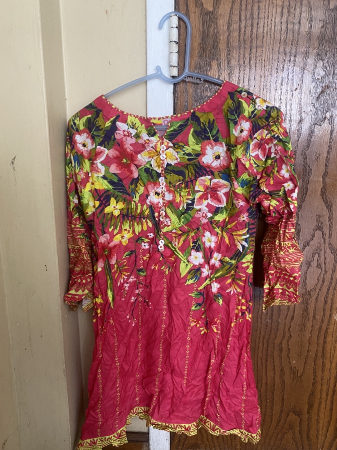 Floral Print Tunic Dress - photo 2