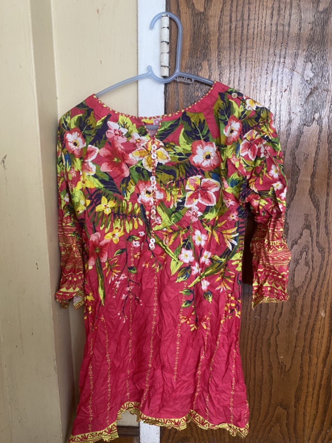 Floral Print Tunic Dress - photo 3