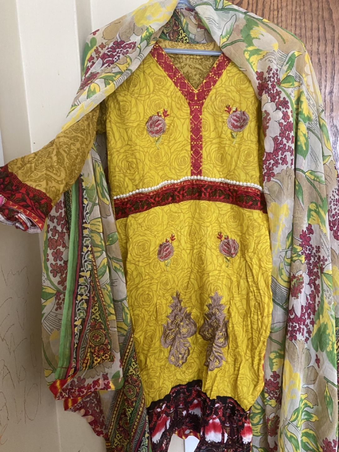 Yellow Salwar Kameez