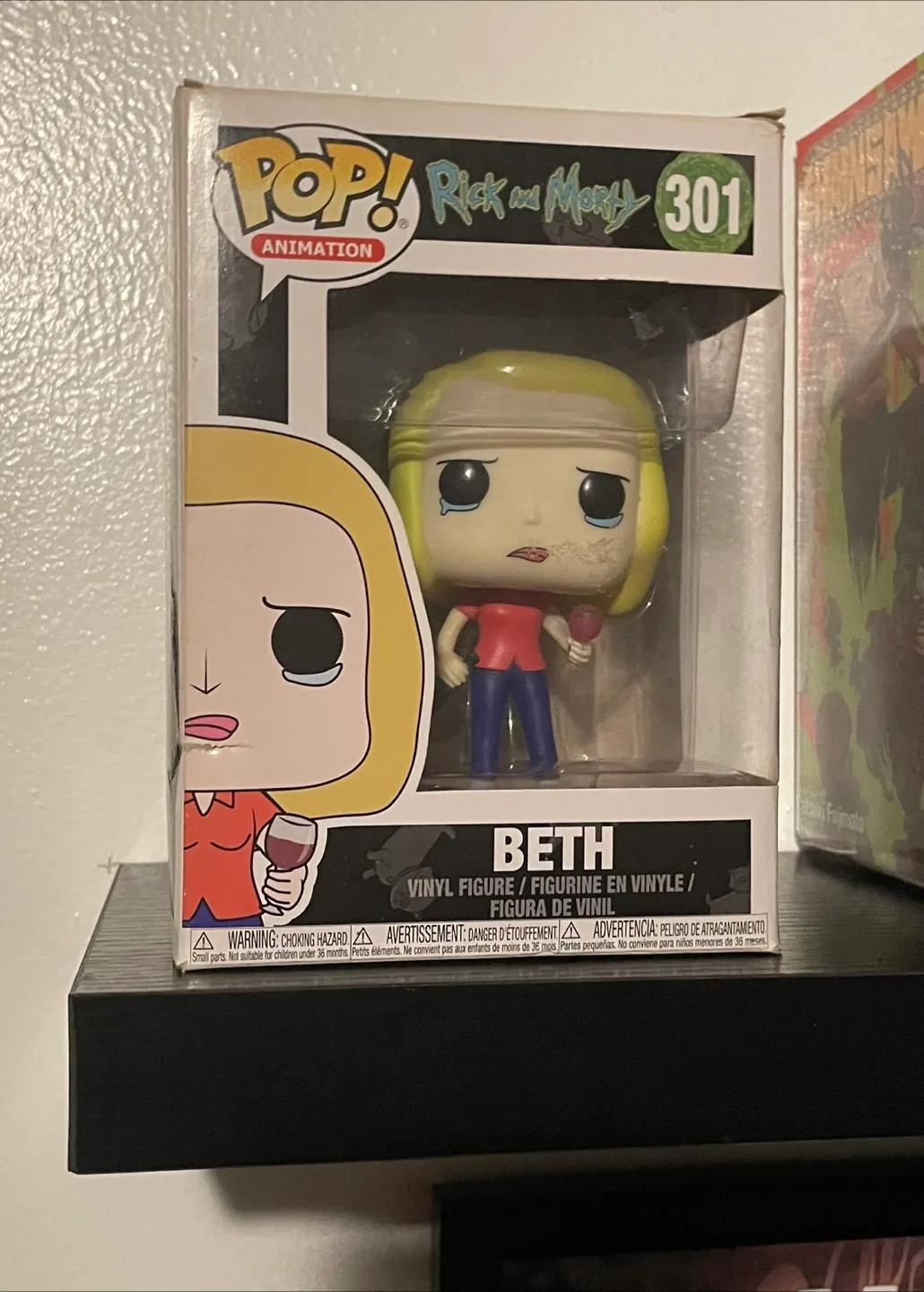 Funko Pop! Animation Rick and Morty Beth #301 thumbnail