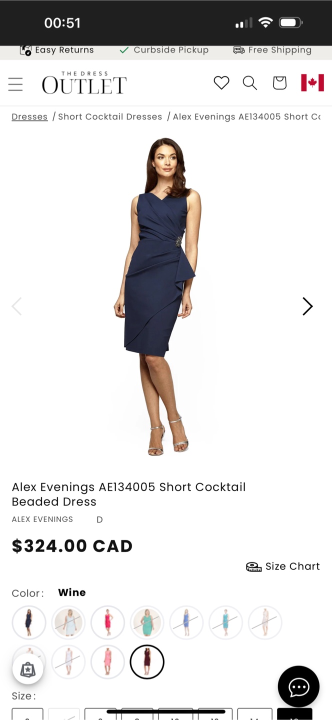 Alex Evenings Cocktail Dress - Size 16 - photo 4