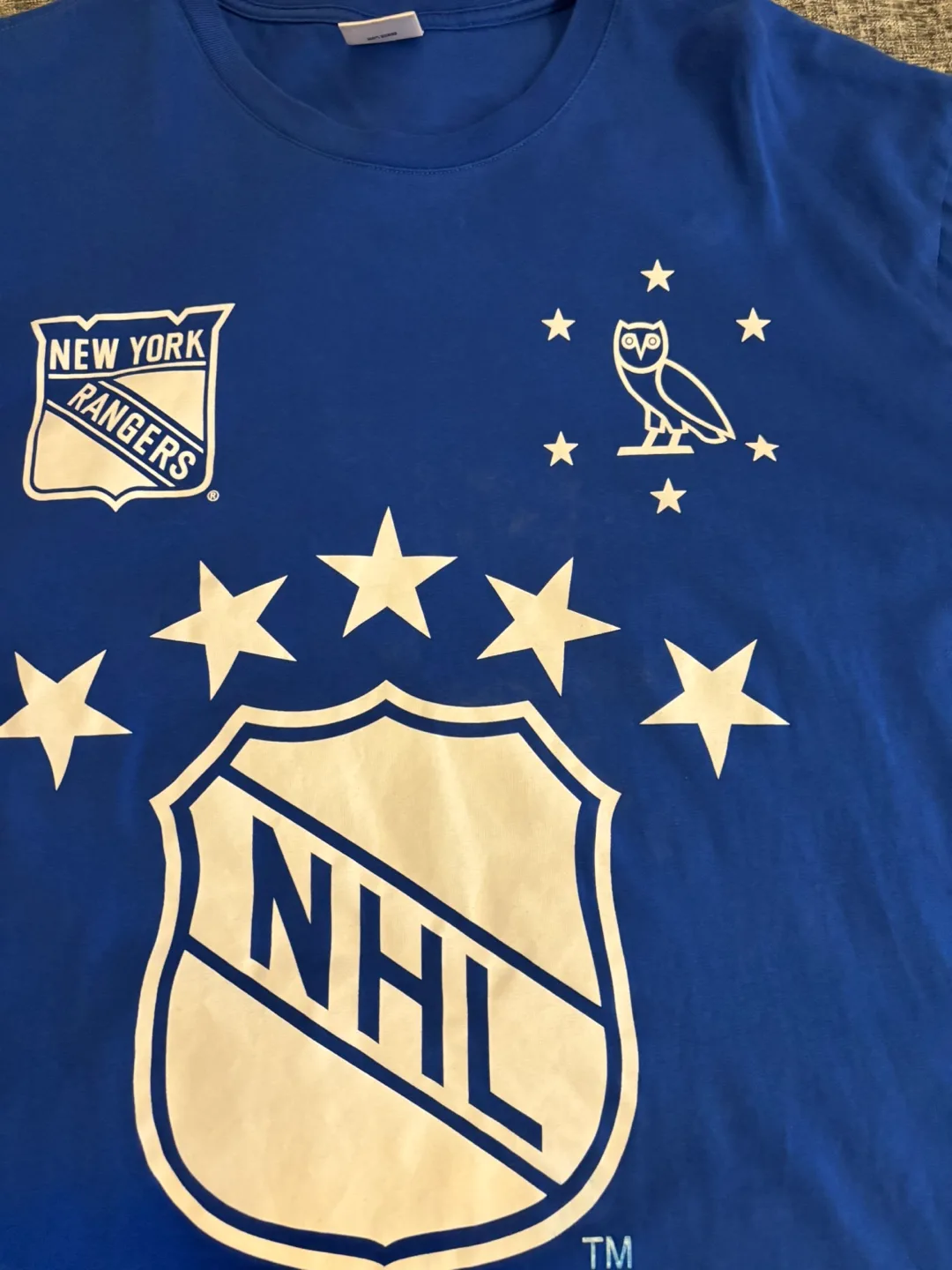 OVO x NHL New York Rangers Long Sleeve - 2XL thumbnail