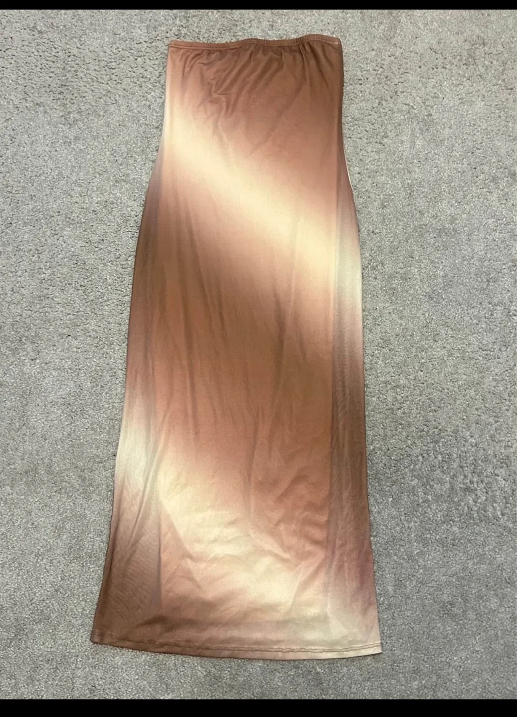 Brown Ombre Tube Dress thumbnail