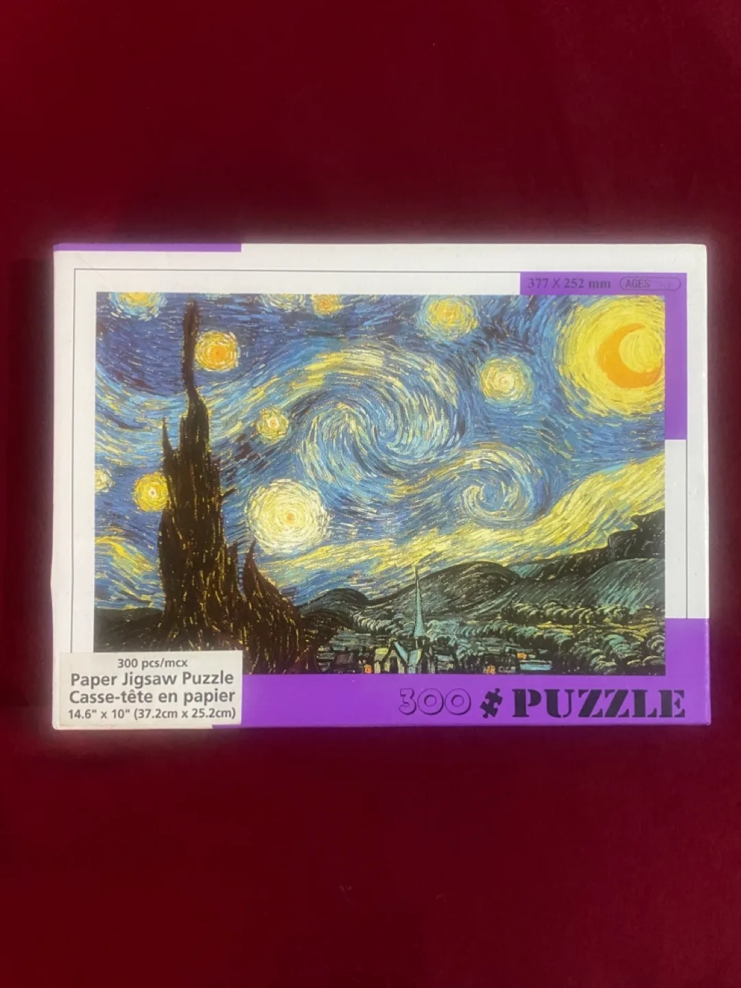 Starry Night 300-Piece Jigsaw Puzzle - New thumbnail