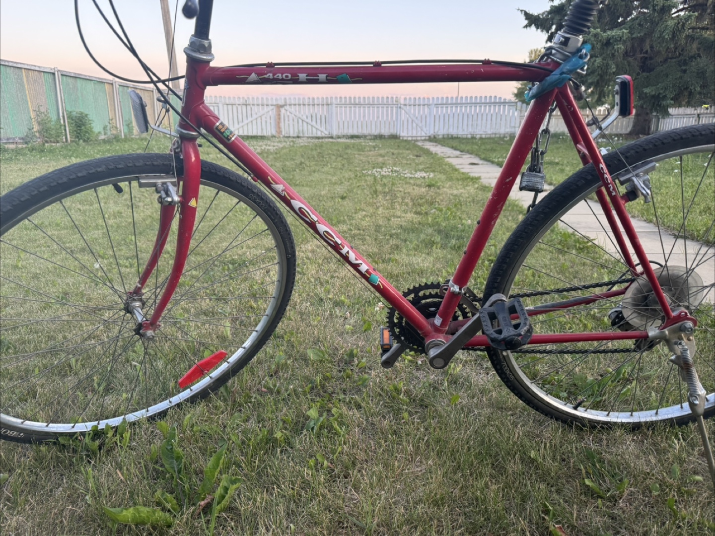 CCM Targa 440 Red Mountain Bike - photo 2