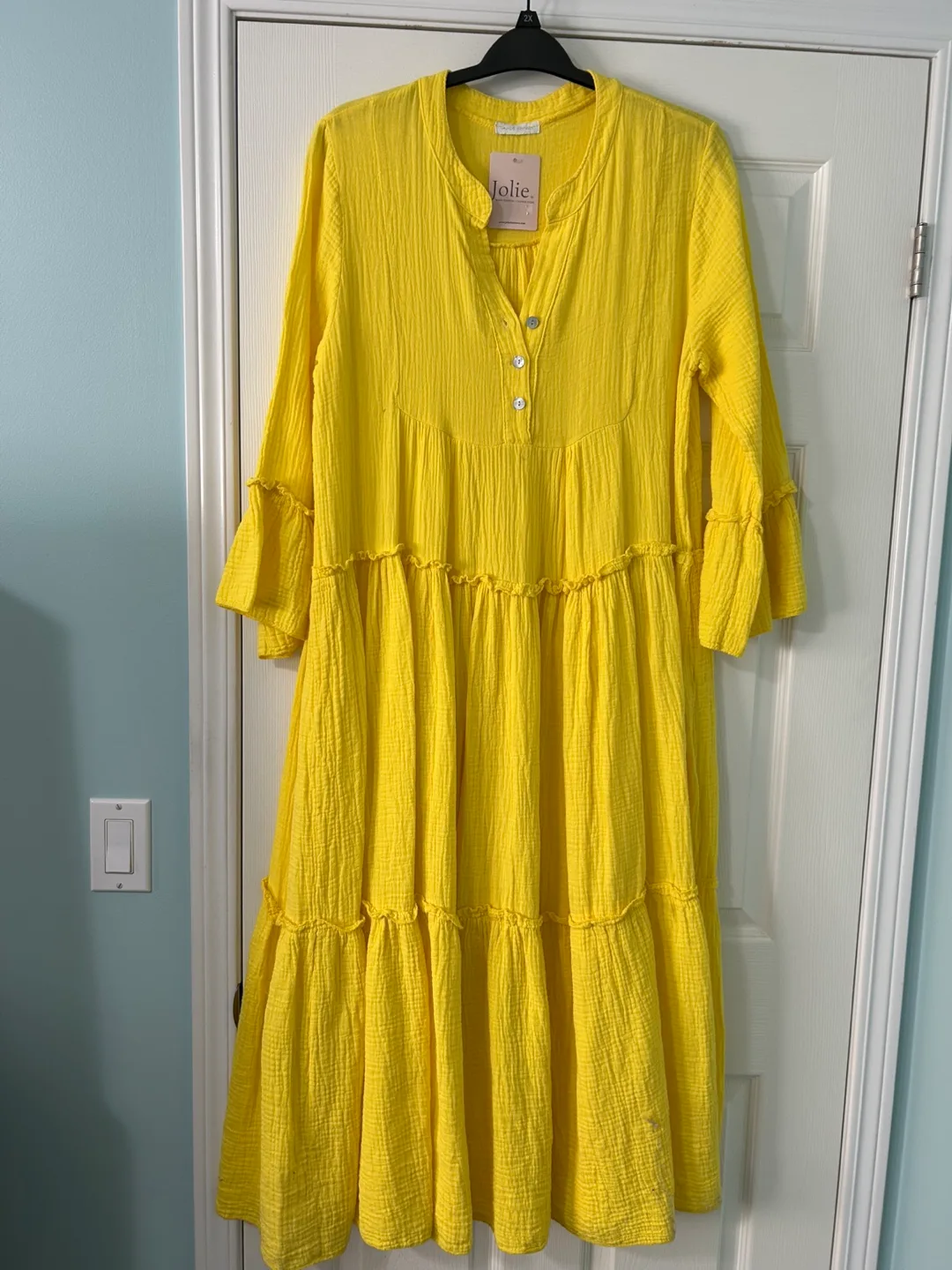 NEW Boho Dress - Made in Italy-size XL-XXL thumbnail