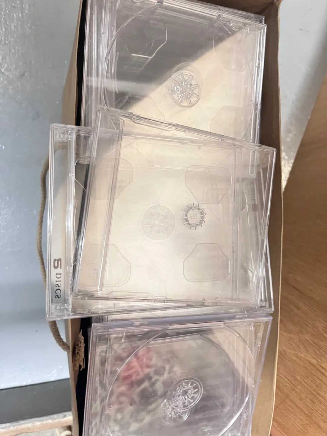 Unassembled Jewel Cases - Black Trays thumbnail