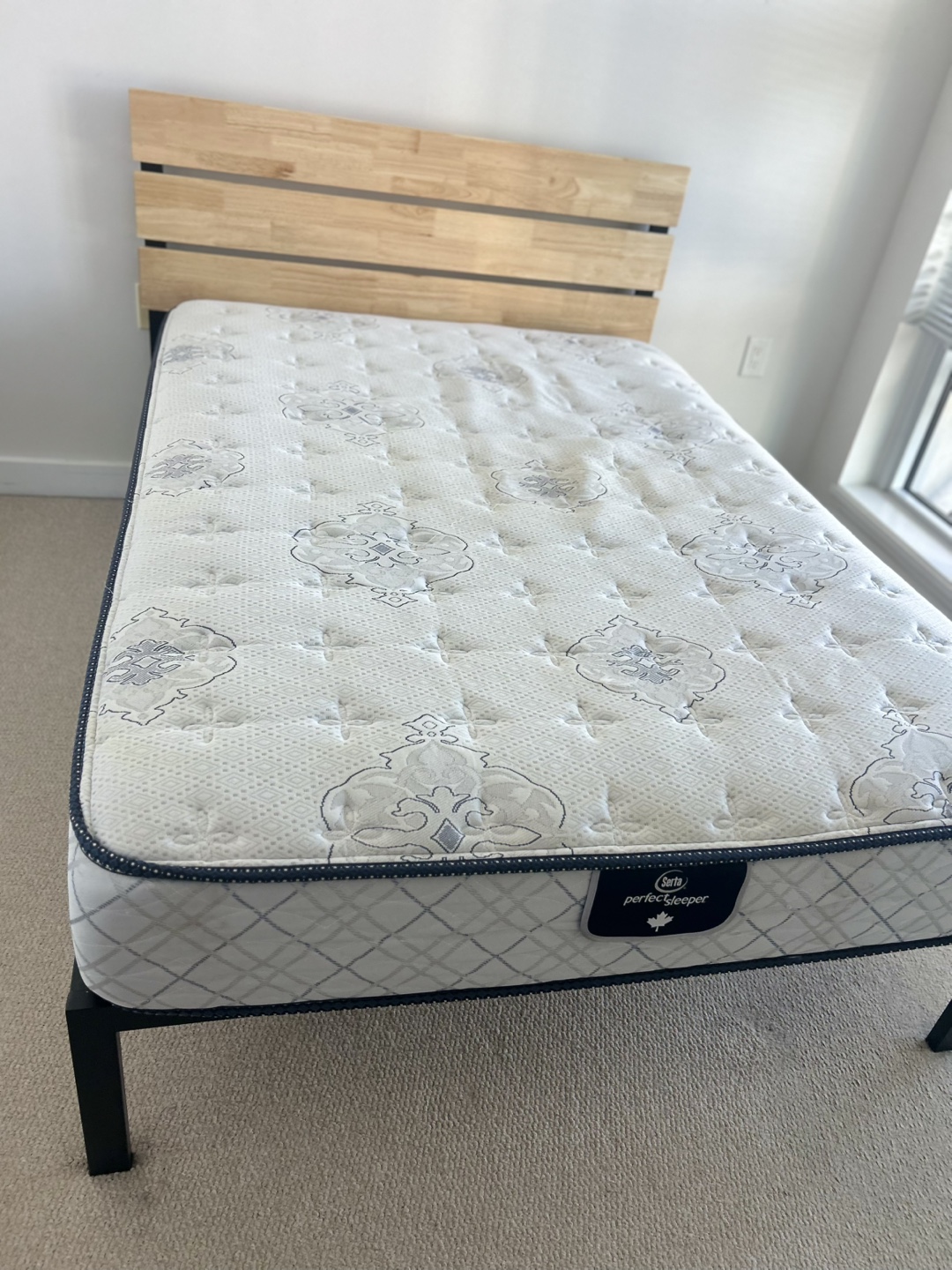 Serta Perfect Sleeper Mattress and Bed Frame